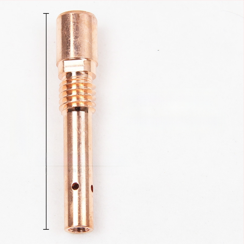 Газозащитена заваръчна пушка: свързващ прът, медно-бронзова конструкция (Тип: газозащитено заваряване; Материал: мед/бронз; Приложение: заваряване на различни метали; Серия: Panasonic)