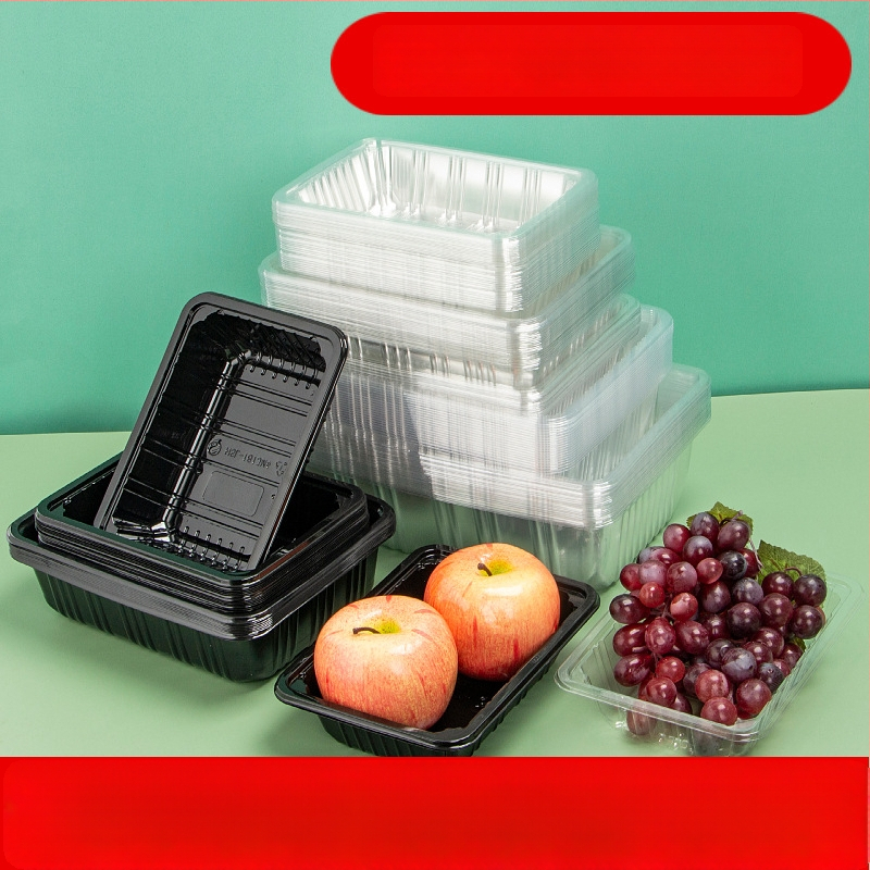 Jednokratna kutija za voće bez poklopca (Plastika, paket od 100 komada, Pogodno za mikrovalnu pećnicu, Nedegradibilna, Brend: Good together)