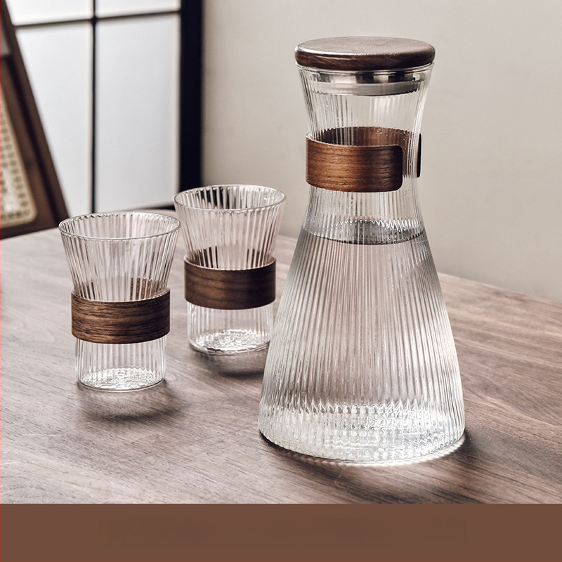 Gnas Bohemia stil staklenog seta čaša za vodu — toplinski otporno staklo, marka Gnas (CRISTALGLASS), kućne čaše za piće