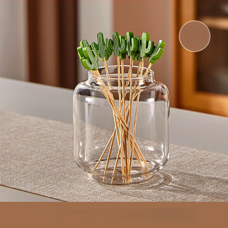 Furculițe din lemn pentru fructe – stil simplu, de unică folosință, lustruite, pentru copii