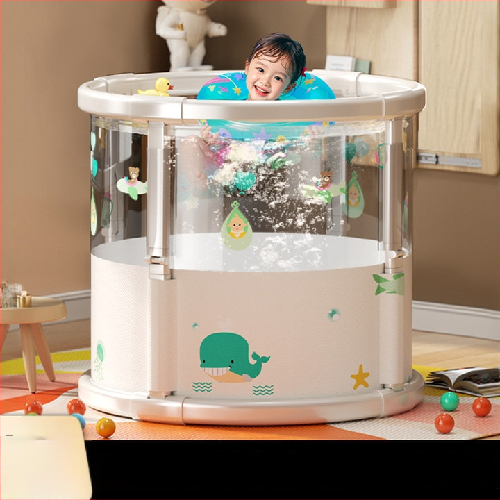 Διπλωμένη λεκάνη μπάνιου για μωρά — υλικό tarpaulin, κατάλληλη για μπάνιο παιδιών, μάρκα Cotton face, κωδικός Oc82