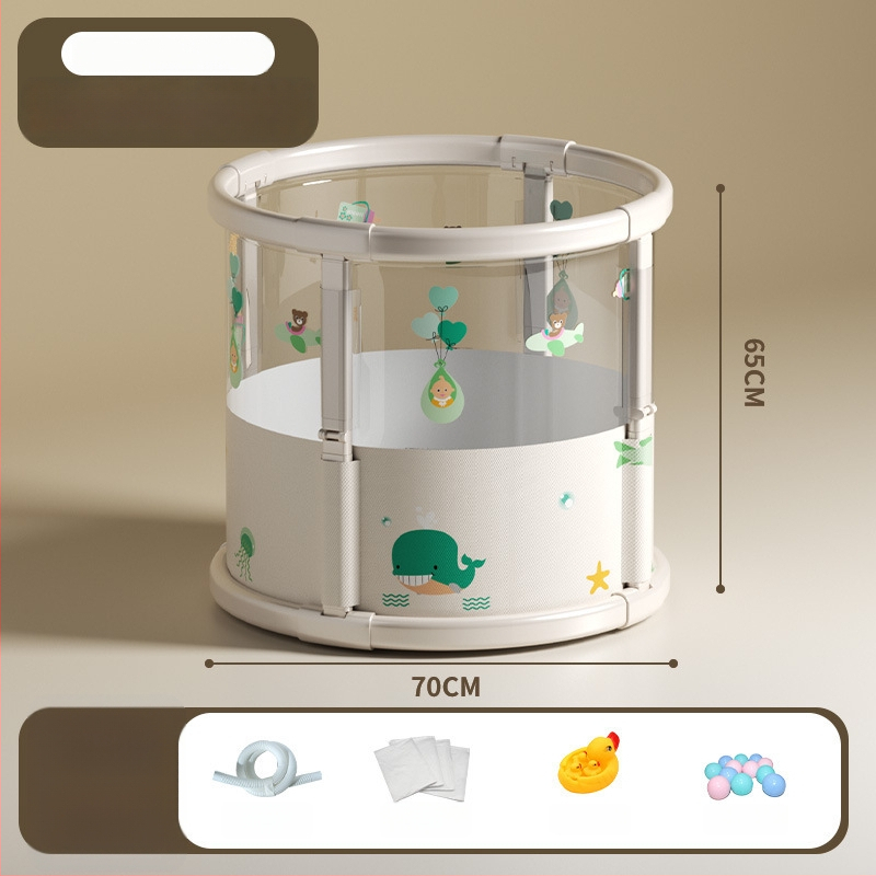 Διπλωμένη λεκάνη μπάνιου για μωρά — υλικό tarpaulin, κατάλληλη για μπάνιο παιδιών, μάρκα Cotton face, κωδικός Oc82