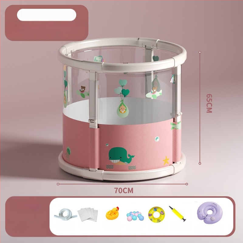 Διπλωμένη λεκάνη μπάνιου για μωρά — υλικό tarpaulin, κατάλληλη για μπάνιο παιδιών, μάρκα Cotton face, κωδικός Oc82