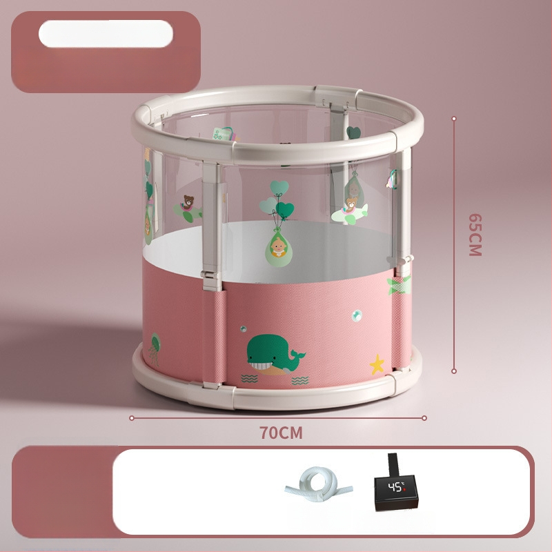 Διπλωμένη λεκάνη μπάνιου για μωρά — υλικό tarpaulin, κατάλληλη για μπάνιο παιδιών, μάρκα Cotton face, κωδικός Oc82