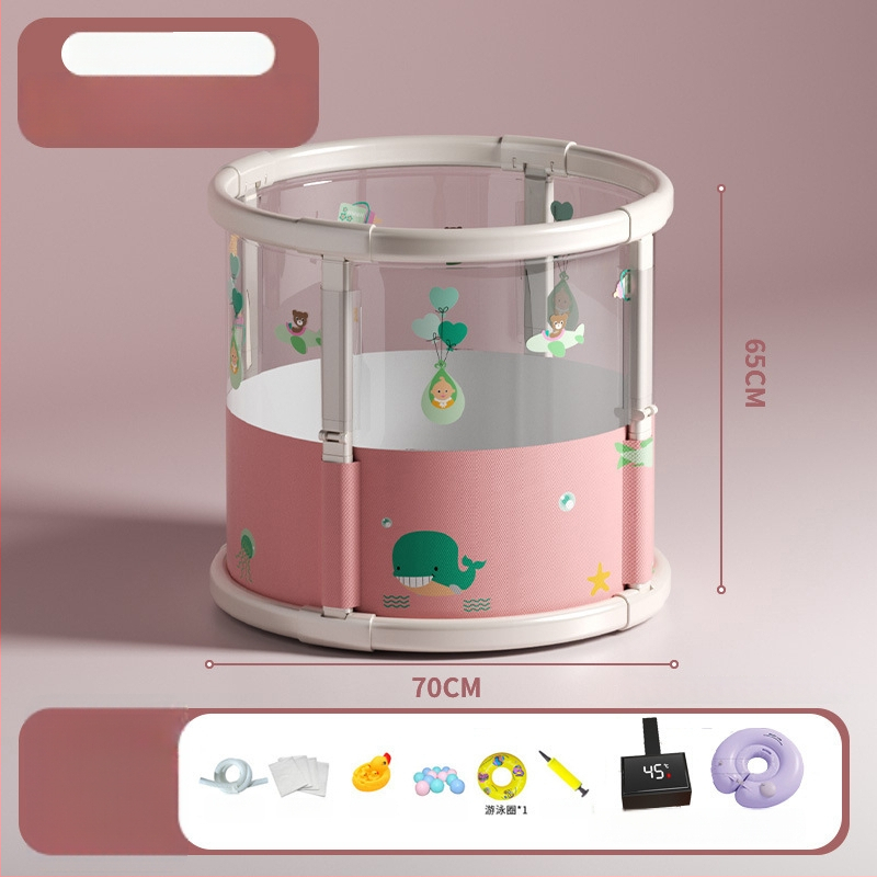 Διπλωμένη λεκάνη μπάνιου για μωρά — υλικό tarpaulin, κατάλληλη για μπάνιο παιδιών, μάρκα Cotton face, κωδικός Oc82