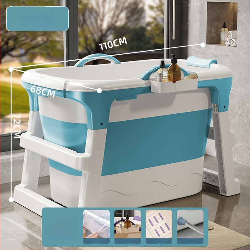 Sklopiva kanta za kupanje, plastična, za odrasle