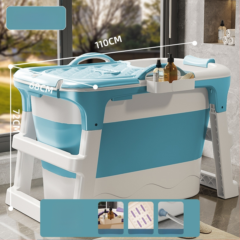 Sklopiva kanta za kupanje, plastična, za odrasle