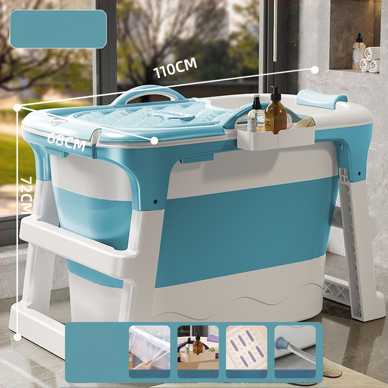 Sklopiva kanta za kupanje, plastična, za odrasle