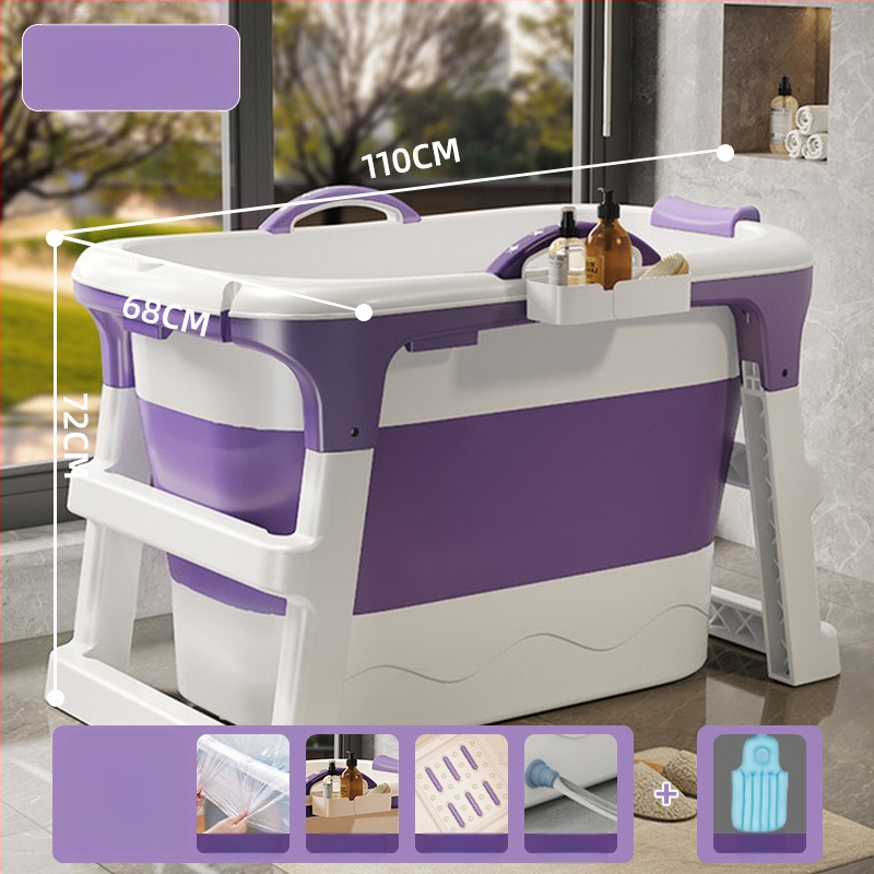 Sklopiva kanta za kupanje, plastična, za odrasle