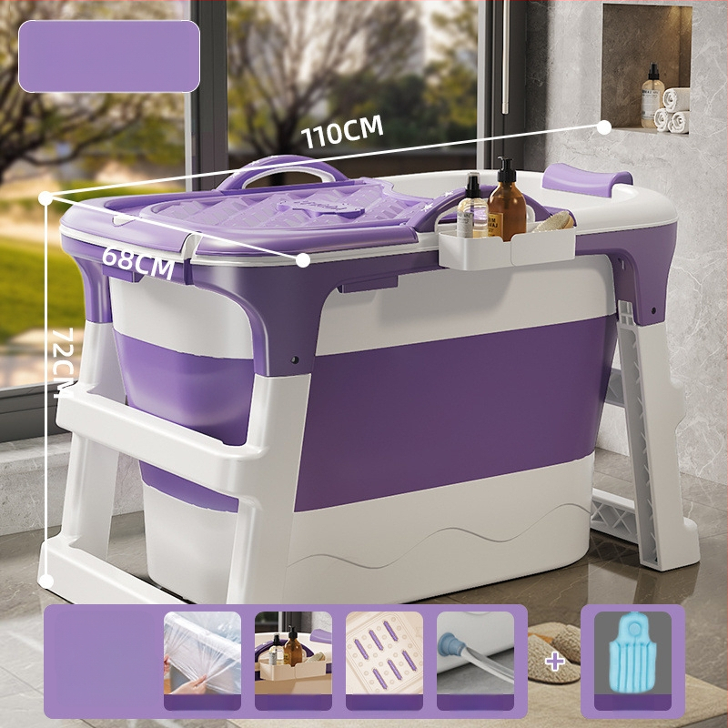 Sklopiva kanta za kupanje, plastična, za odrasle