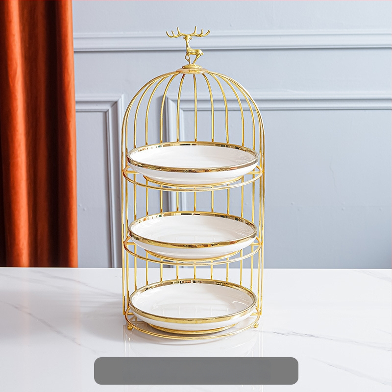 Πορσελάνινη πολυεπίπεδη βάση φρούτων – σκανδιναβικό ελαφρύ πολυτελές ύφος, μάρκα Aili ceramics, λανσάρισμα άνοιξη 2025