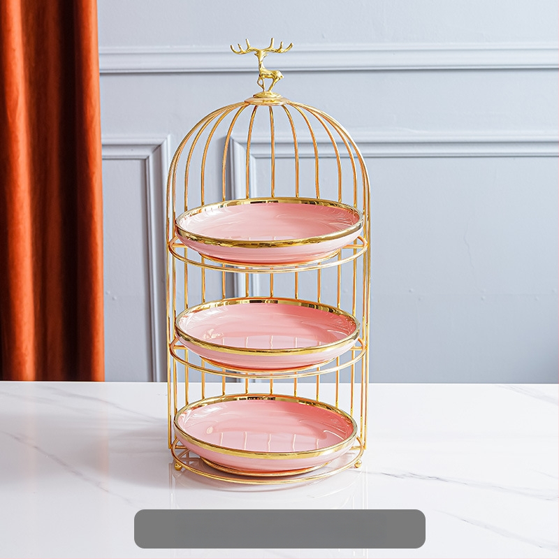 Πορσελάνινη πολυεπίπεδη βάση φρούτων – σκανδιναβικό ελαφρύ πολυτελές ύφος, μάρκα Aili ceramics, λανσάρισμα άνοιξη 2025