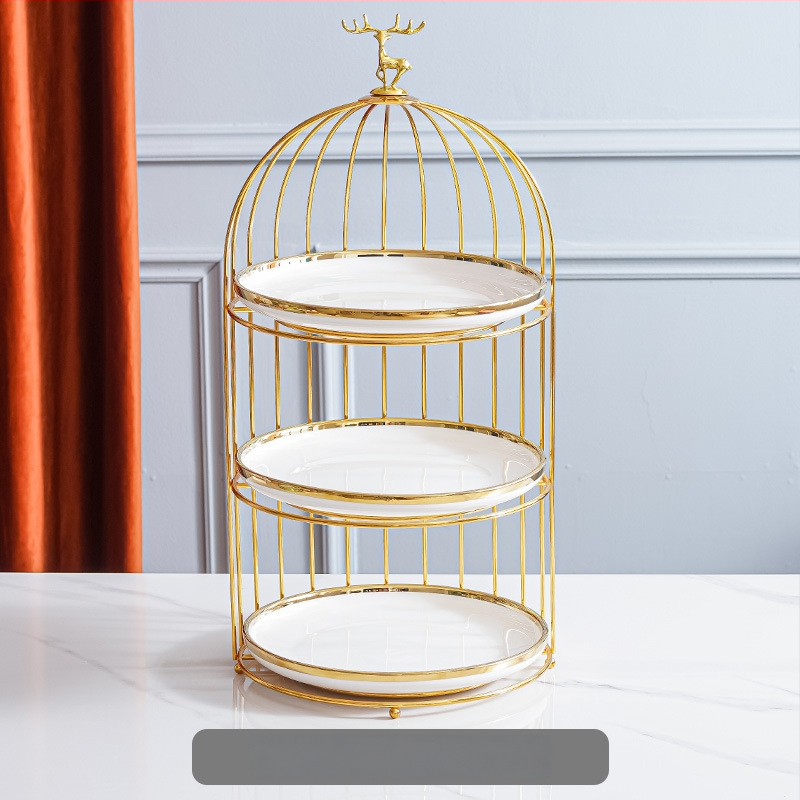 Πορσελάνινη πολυεπίπεδη βάση φρούτων – σκανδιναβικό ελαφρύ πολυτελές ύφος, μάρκα Aili ceramics, λανσάρισμα άνοιξη 2025