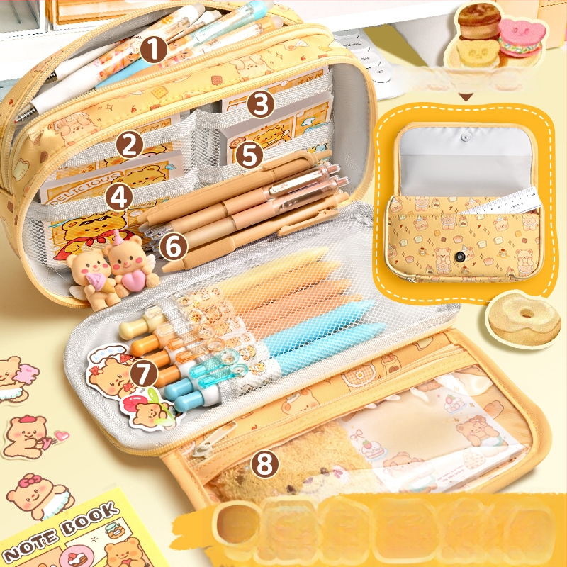 Tweed platnena pernica, ženski, ležerni stil, set kancelarijskih potrepština