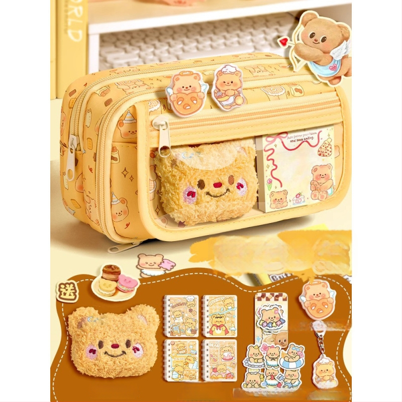 Tweed platnena pernica, ženski, ležerni stil, set kancelarijskih potrepština