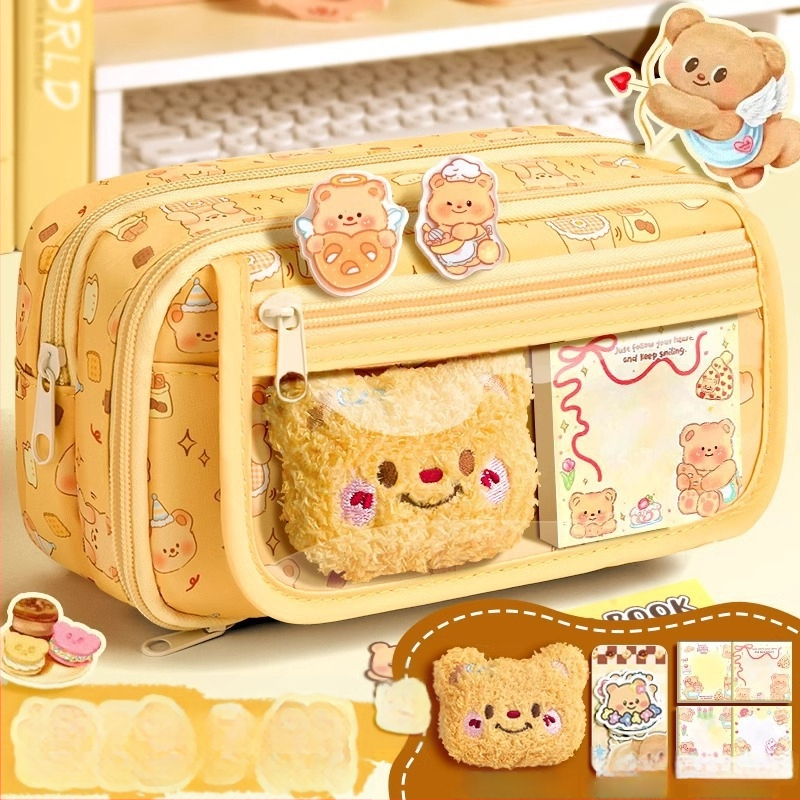 Tweed platnena pernica, ženski, ležerni stil, set kancelarijskih potrepština