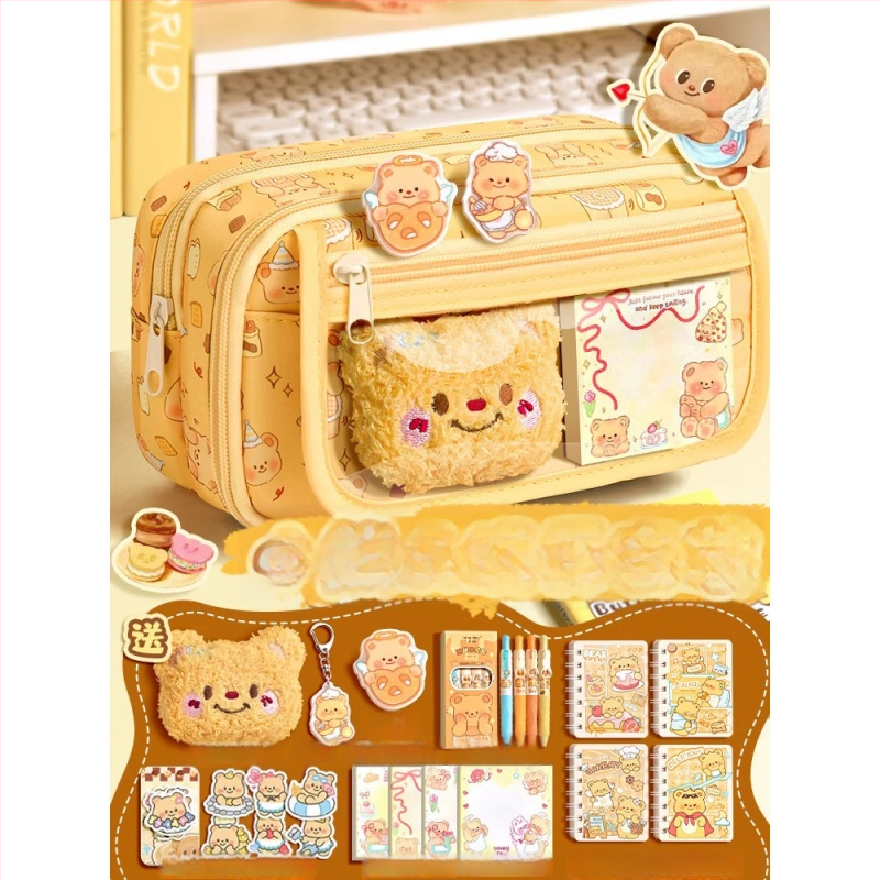 Tweed platnena pernica, ženski, ležerni stil, set kancelarijskih potrepština