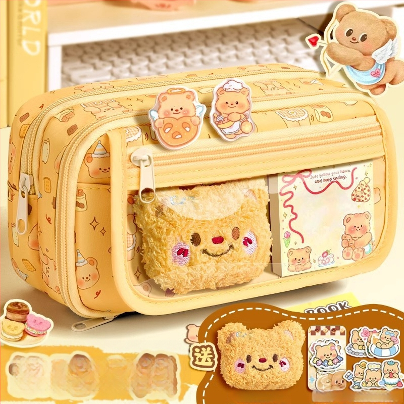 Tweed platnena pernica, ženski, ležerni stil, set kancelarijskih potrepština