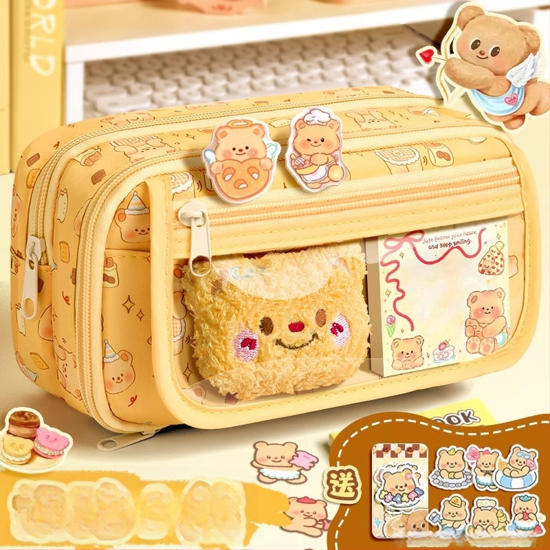 Tweed platnena pernica, ženski, ležerni stil, set kancelarijskih potrepština