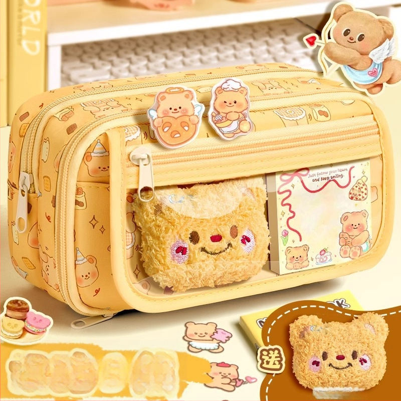 Tweed platnena pernica, ženski, ležerni stil, set kancelarijskih potrepština