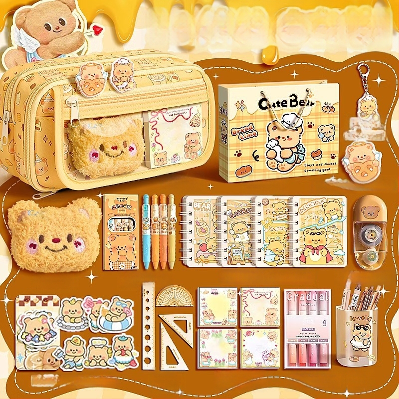 Tweed platnena pernica, ženski, ležerni stil, set kancelarijskih potrepština