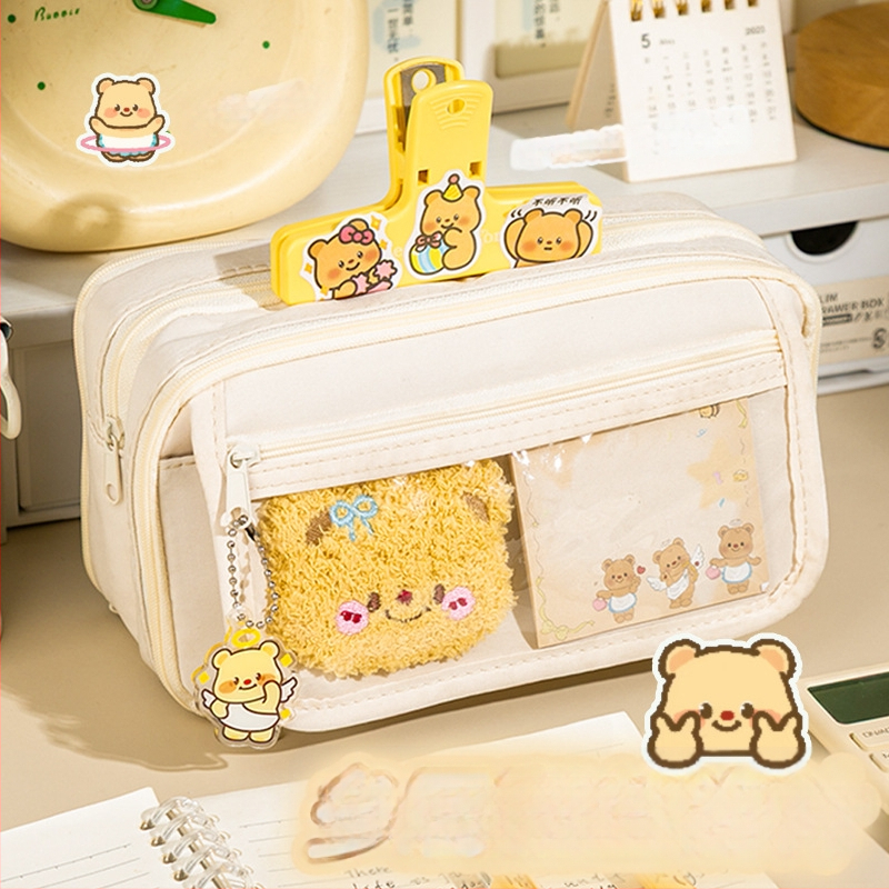 Pernica Cocoa lemon, platneni materijal, univerzalna namjena, korejska verzija stila