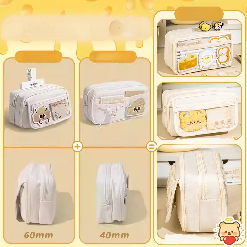 Pernica Cocoa lemon, platneni materijal, univerzalna namjena, korejska verzija stila