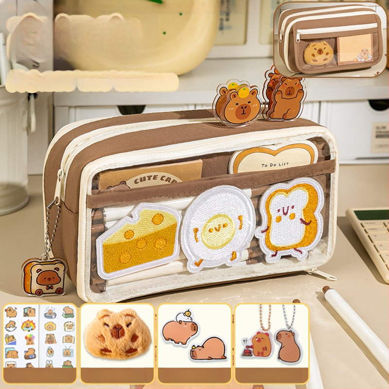 Pernica Cocoa lemon, platneni materijal, univerzalna namjena, korejska verzija stila