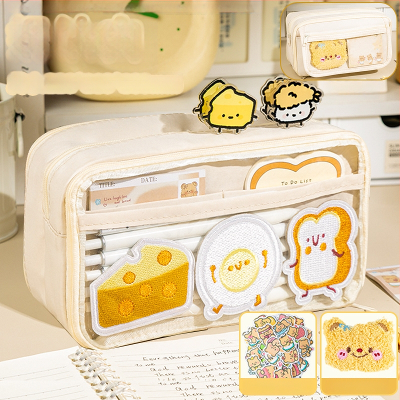 Pernica Cocoa lemon, platneni materijal, univerzalna namjena, korejska verzija stila