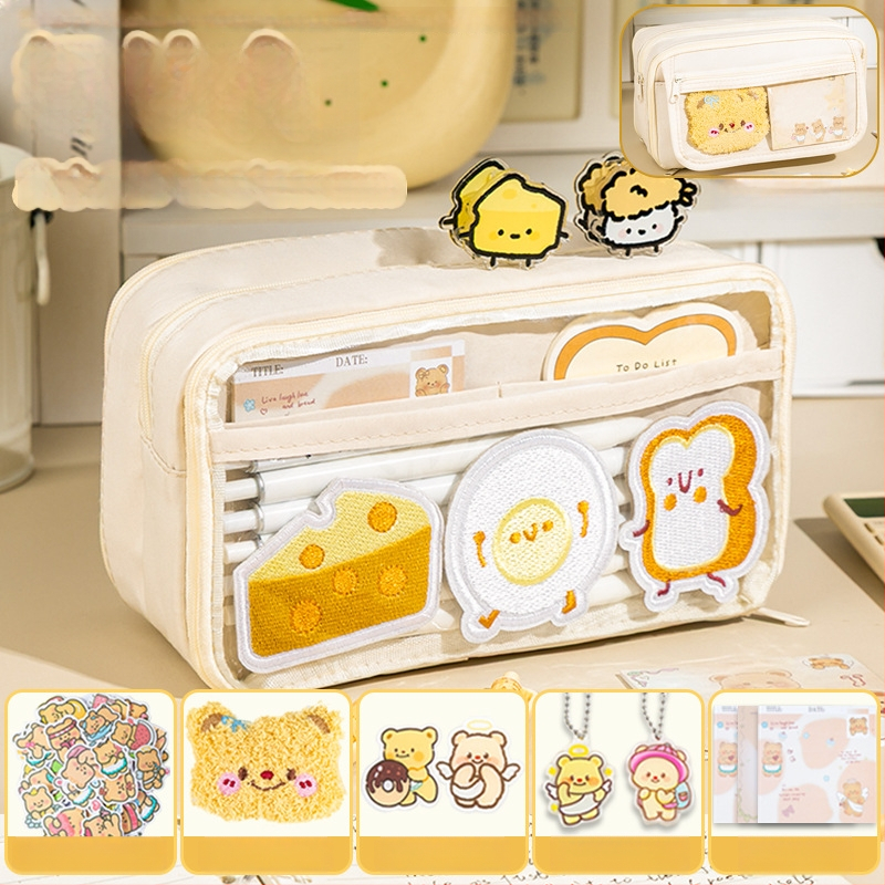 Pernica Cocoa lemon, platneni materijal, univerzalna namjena, korejska verzija stila