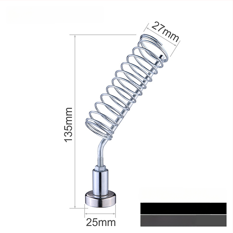 Професионална сваръчна станция със стойка за паялник, лупа, LED светлина, вентилатор за отвеждане на дима и магнитен ремонтен комплект