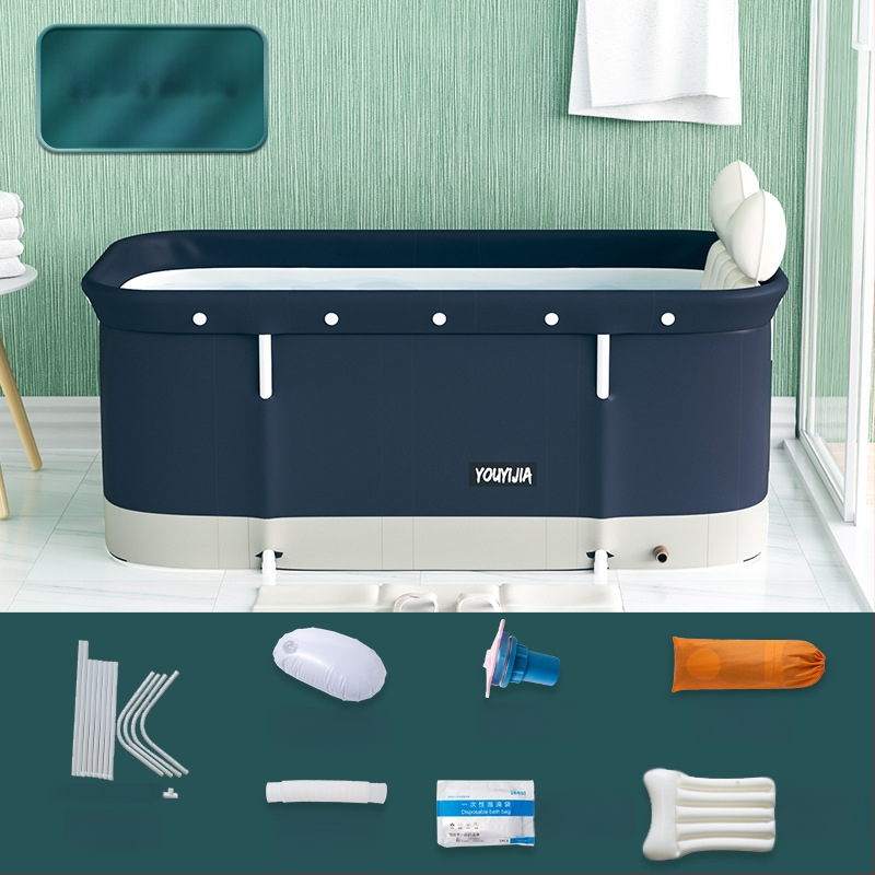 Разгъваема правоъгълна вана за възрастни | Материали: Oxford плат, PVC | Приложение: къпане | Марка: The Water Laughed | Стил: 32472678333