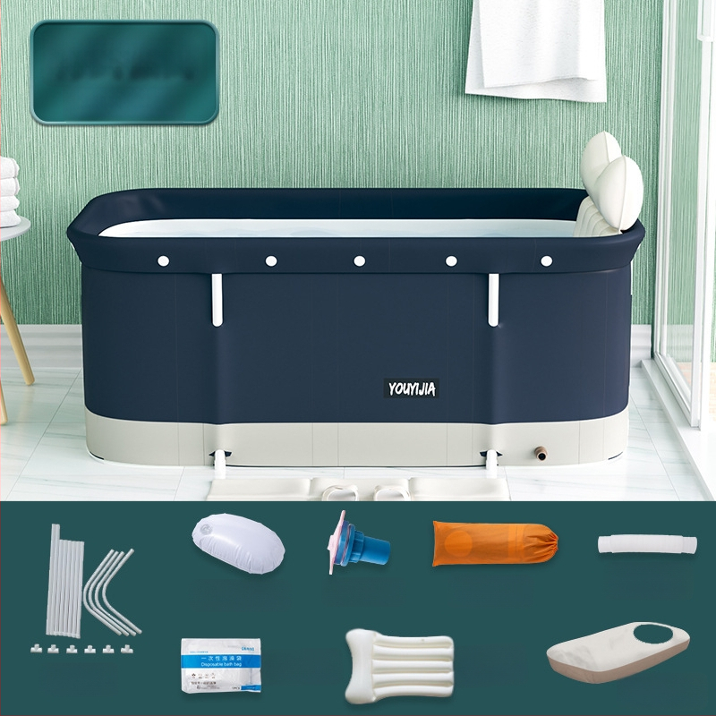 Разгъваема правоъгълна вана за възрастни | Материали: Oxford плат, PVC | Приложение: къпане | Марка: The Water Laughed | Стил: 32472678333