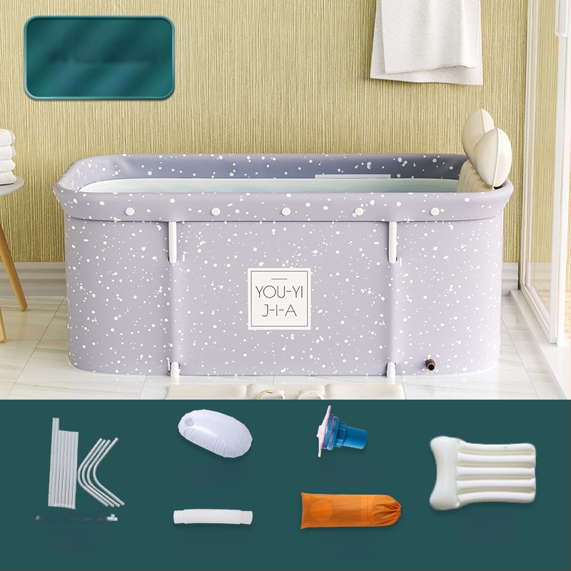 Разгъваема правоъгълна вана за възрастни | Материали: Oxford плат, PVC | Приложение: къпане | Марка: The Water Laughed | Стил: 32472678333