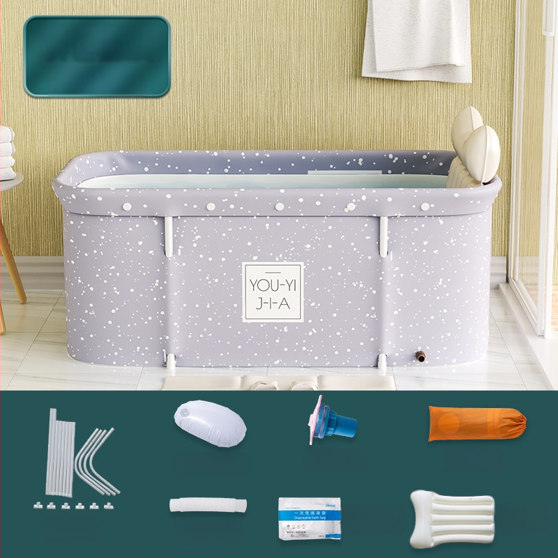 Разгъваема правоъгълна вана за възрастни | Материали: Oxford плат, PVC | Приложение: къпане | Марка: The Water Laughed | Стил: 32472678333