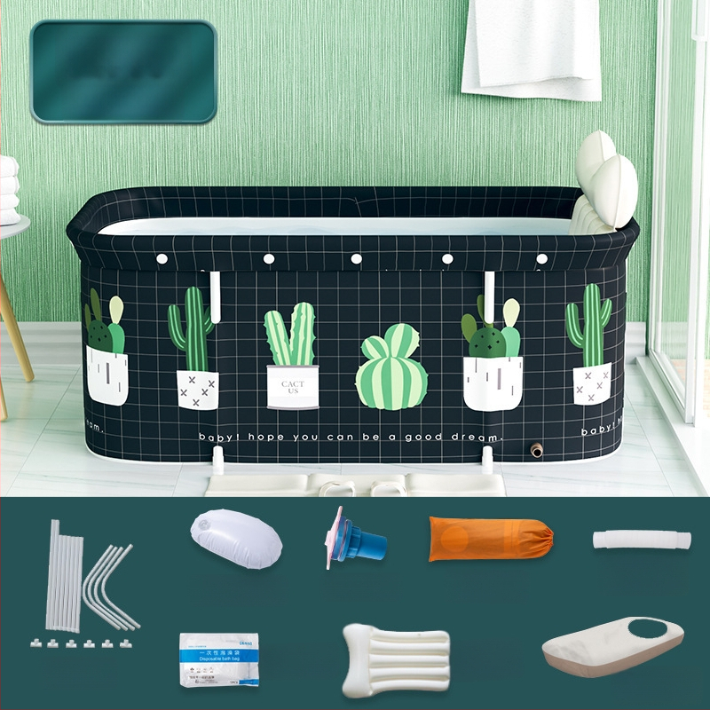 Разгъваема правоъгълна вана за възрастни | Материали: Oxford плат, PVC | Приложение: къпане | Марка: The Water Laughed | Стил: 32472678333