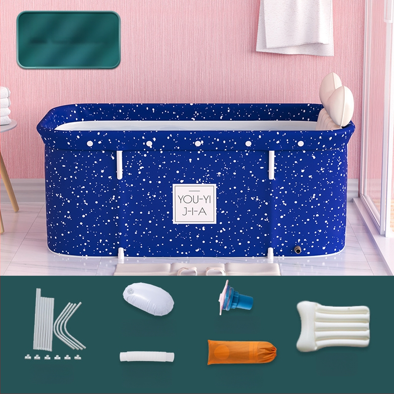 Разгъваема правоъгълна вана за възрастни | Материали: Oxford плат, PVC | Приложение: къпане | Марка: The Water Laughed | Стил: 32472678333