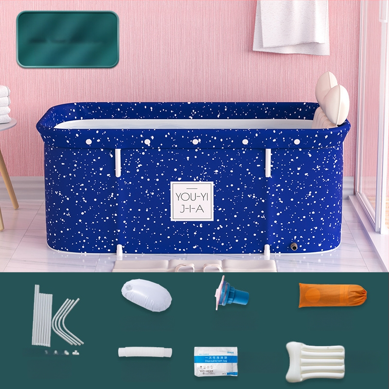 Разгъваема правоъгълна вана за възрастни | Материали: Oxford плат, PVC | Приложение: къпане | Марка: The Water Laughed | Стил: 32472678333