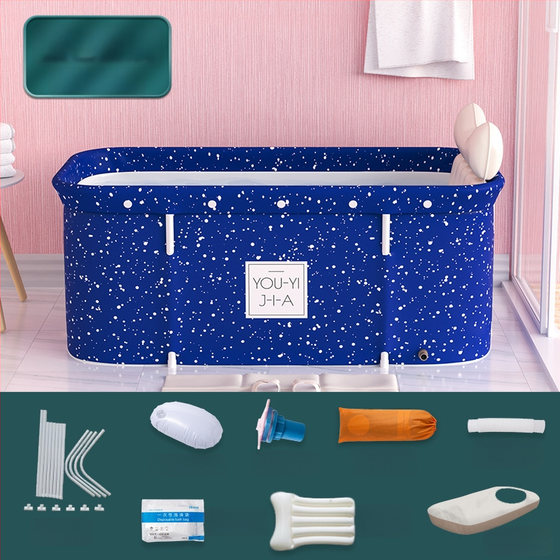 Разгъваема правоъгълна вана за възрастни | Материали: Oxford плат, PVC | Приложение: къпане | Марка: The Water Laughed | Стил: 32472678333