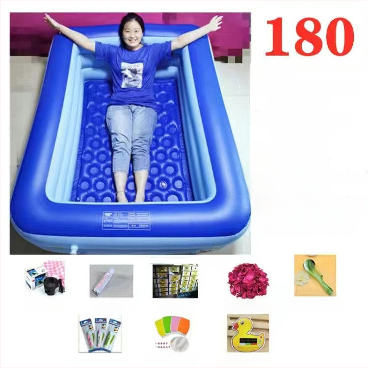 Надуваема вана, сгъваема, пластмасова, за деца, домашна употреба — Unique