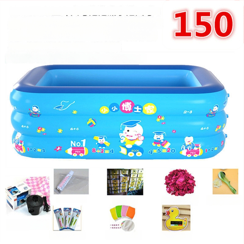 Надуваема вана, сгъваема, пластмасова, за деца, домашна употреба — Unique