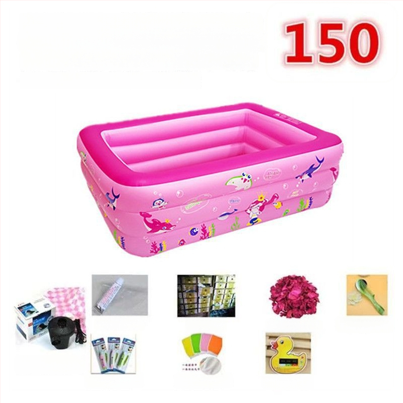 Надуваема вана, сгъваема, пластмасова, за деца, домашна употреба — Unique