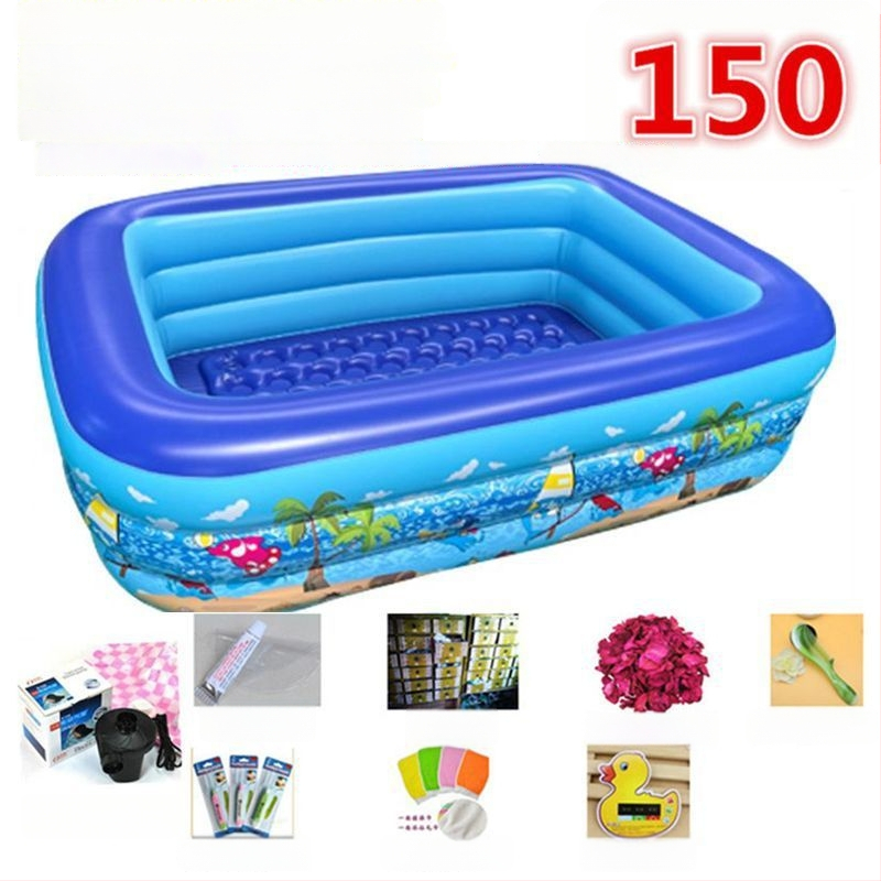 Надуваема вана, сгъваема, пластмасова, за деца, домашна употреба — Unique