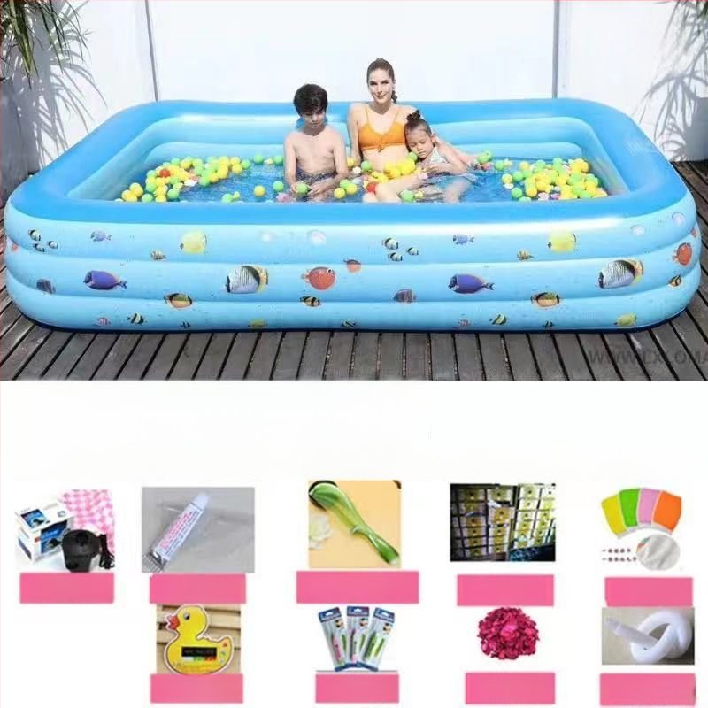 Надуваема вана, сгъваема, пластмасова, за деца, домашна употреба — Unique