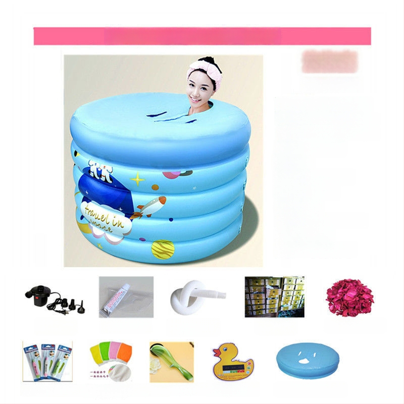 Надуваема вана, сгъваема, пластмасова, за деца, домашна употреба — Unique