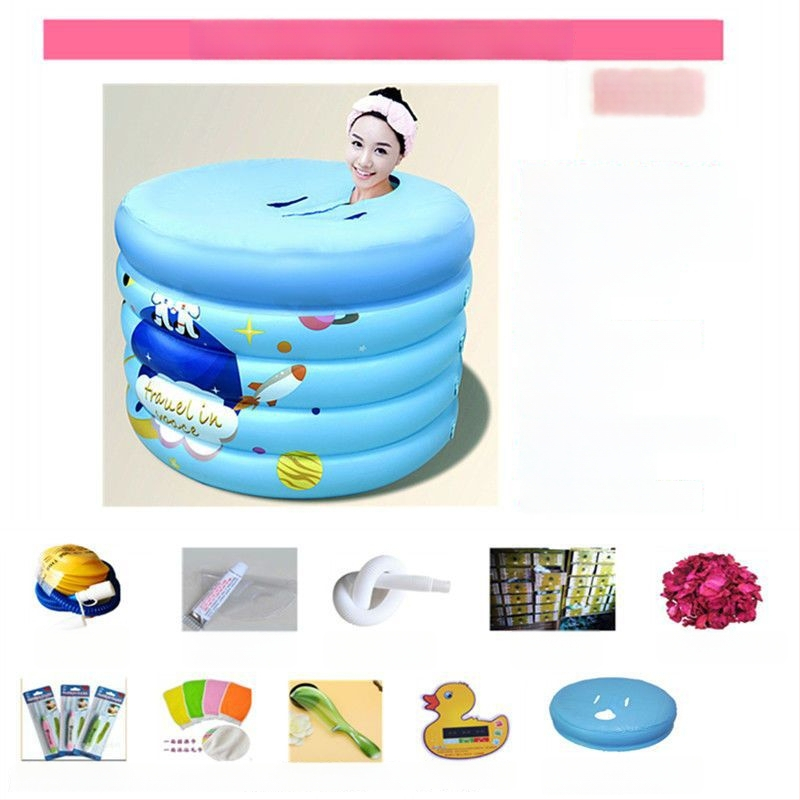 Надуваема вана, сгъваема, пластмасова, за деца, домашна употреба — Unique