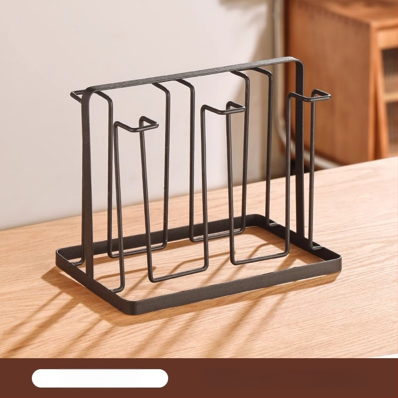 Rozsdamentes acél pohártartó - pohár tároló állvány, Új kínai stílus, 08888