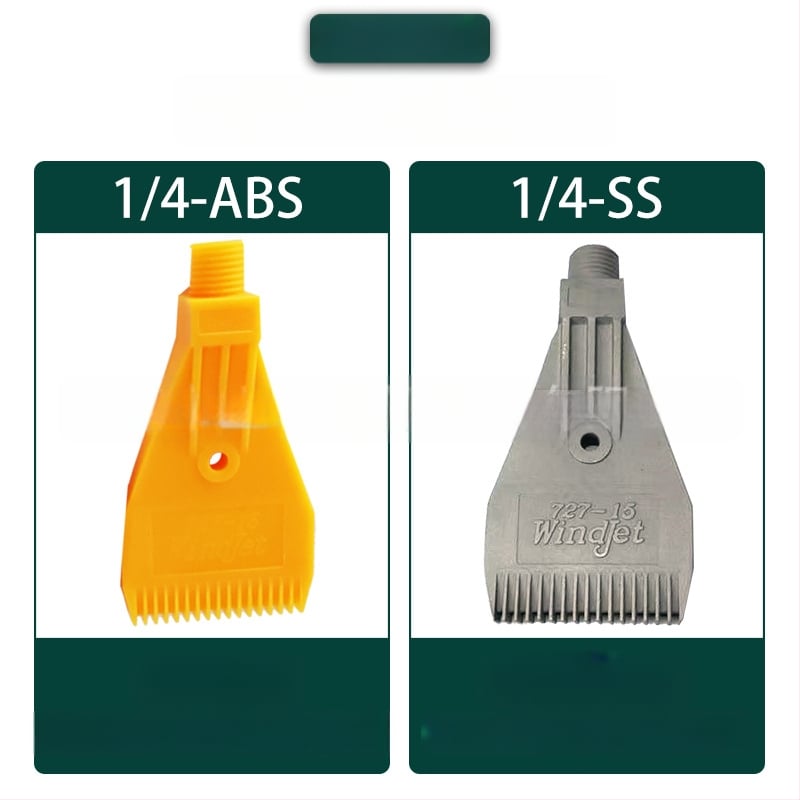 Στόμιο φυσητήρα από κράμα αλουμινίου για πλύσιμο μερών, στέγνωμα και ψύξη — μάρκα Lijing Environmental Protection