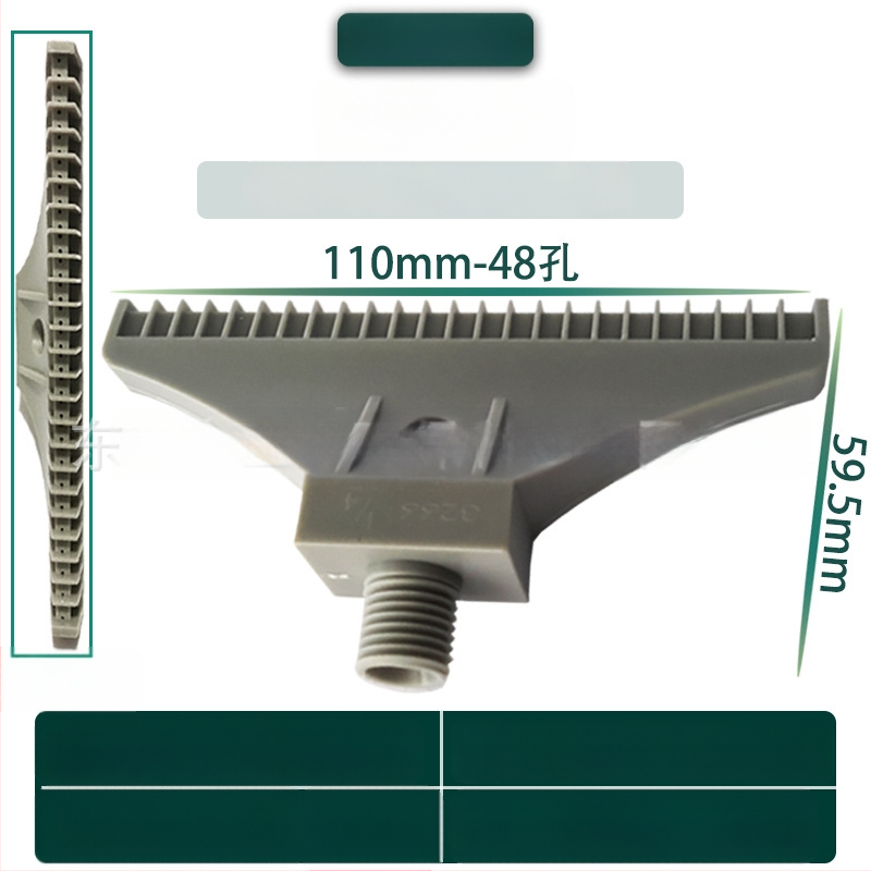 Στόμιο φυσητήρα από κράμα αλουμινίου για πλύσιμο μερών, στέγνωμα και ψύξη — μάρκα Lijing Environmental Protection