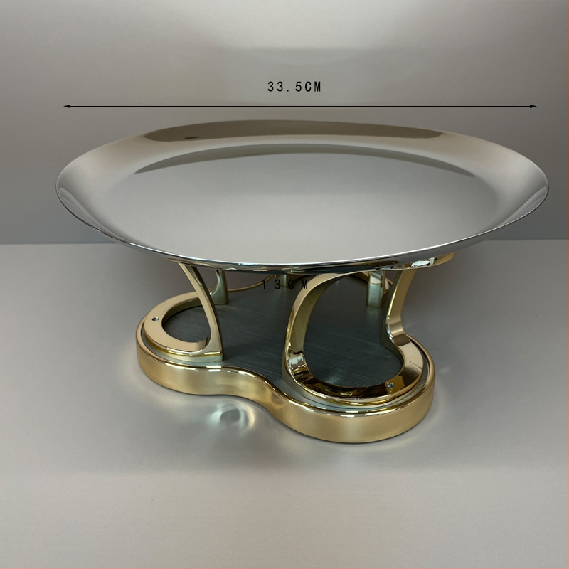 Rozsdamentes acél mikrofonállvány hamuval és pohártartóval – KTV asztali dekoráció, modern letisztult stílus, tároló funkció, 500 g